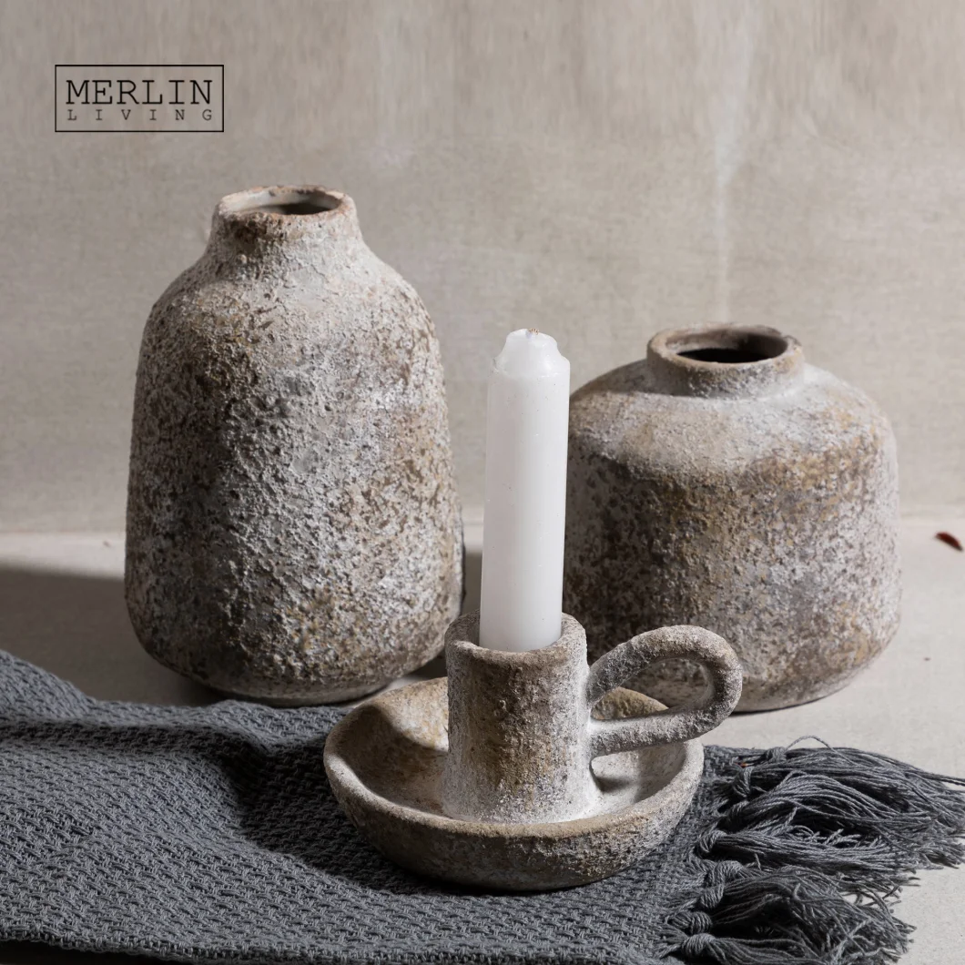 Merlin Living Nordic Vase Candle Holder Home Decoration Ceramic Vase